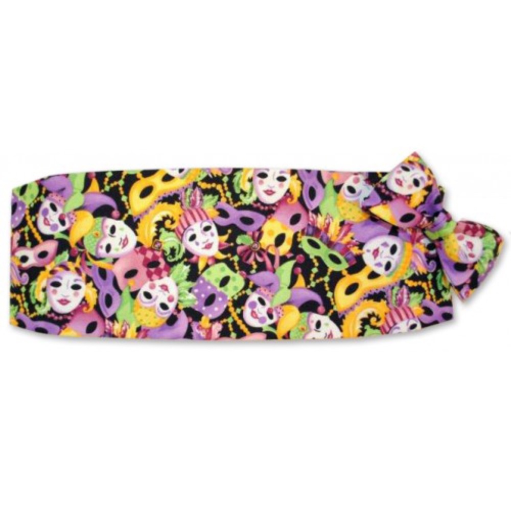 Mardi Gras Jesters Cummerbund And Bow Tie
